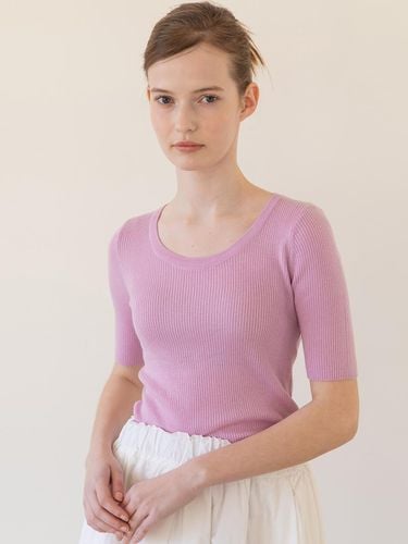 Round slim knit_Lavender - JMARK New York - Modalova