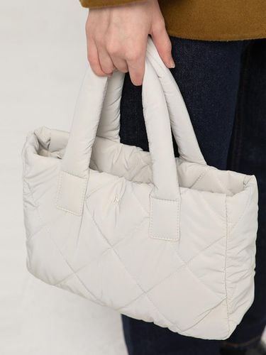 ELLA padded tote bag _White - JMARK New York - Modalova