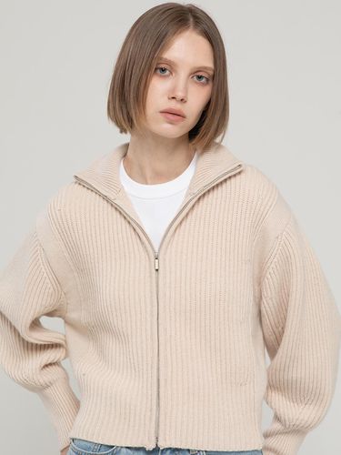 Wool high-neck cardigan - JMARK New York - Modalova