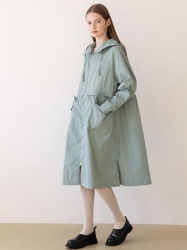 Hooded zip up outer dress - JMARK New York - Modalova