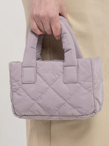 ELLA padded mini tote bag_Lavender - JMARK New York - Modalova