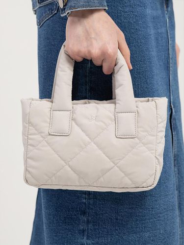 ELLA padded mini tote bag_White - JMARK New York - Modalova