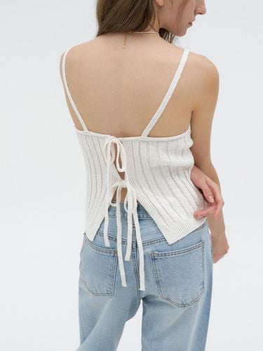 Ribbon Strap Bustier[LMBDSUKN249]-Off White - Lamerei - Modalova