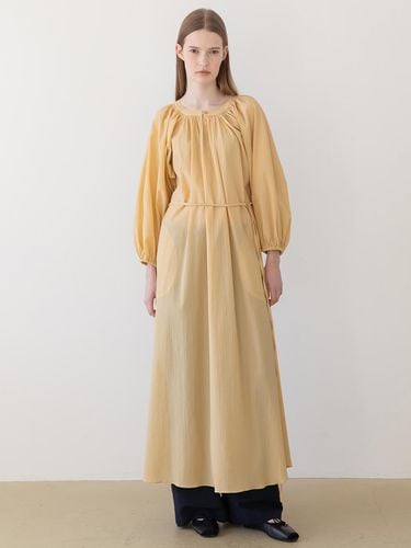 Raglan maxi dress_Beige - JMARK New York - Modalova