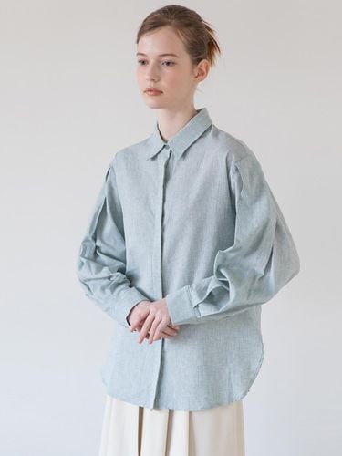 Pintuck sleeve shirt - JMARK New York - Modalova