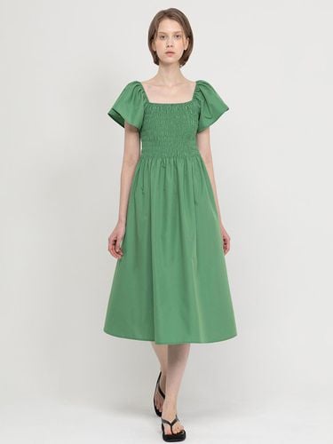 Smocking dress_Green - JMARK New York - Modalova