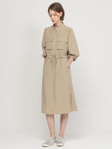 String out pocket dress_Beige - JMARK New York - Modalova