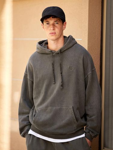 Slam Logo Pigment Hooded T-Shirt FHT750 / 3 - Fluke - Modalova