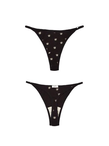 IVY THONG [black] - Pelo a Pelo - Modalova