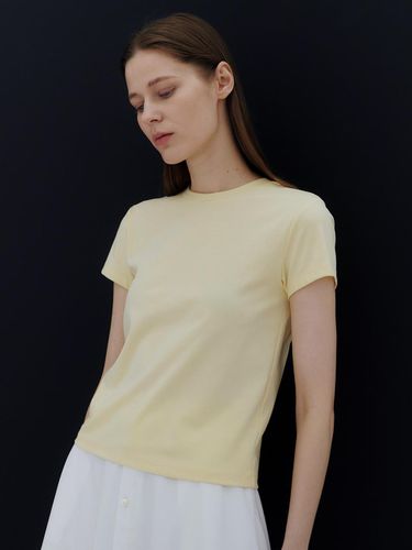 Organic cotton t-shirt (Yellow) - KLEAN - Modalova