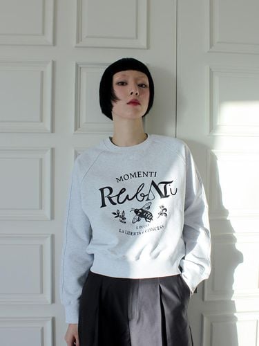 Honeybee Sweatshirt (ICE MELANGE) - Rubati - Modalova