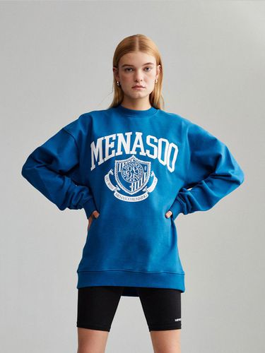 UNISEX CLASSIC EMBLEM SWEATSHIRT_BLUE - MENASOO - Modalova