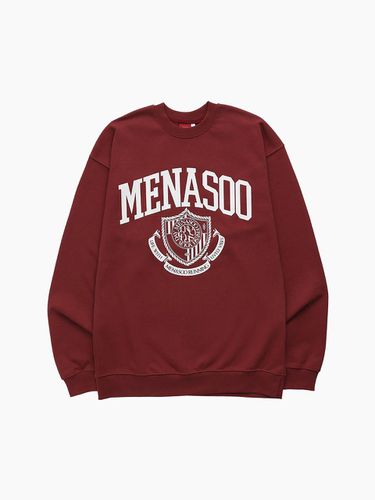 UNISEX CLASSIC EMBLEM SWEATSHIRT_RED - MENASOO - Modalova