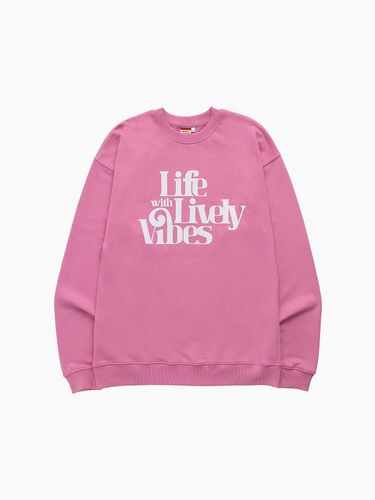 UNISEX_LIVELY SWEATSHIRT_PINK - MENASOO - Modalova