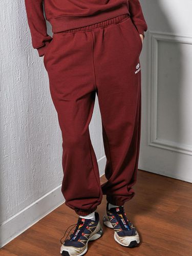 MNS COTTON JOGGER PANT_RED - MENASOO - Modalova