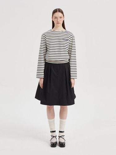 Back Woven Colored Stripe T-shirt - LUCKY CHOUETTE - Modalova