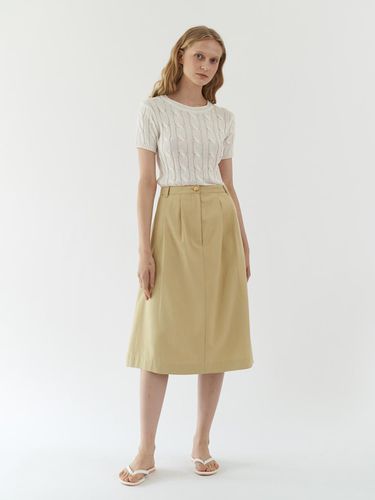 Marie A-line skirt ( Beige ) - KLEAN - Modalova