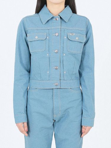 Th Anniversary Blue Bell Pleats Denim Jacket - Wrangler - Modalova