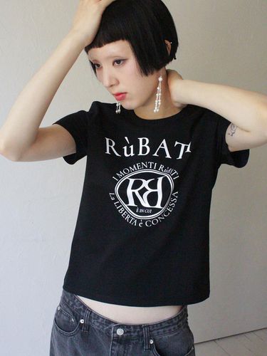 Arc Logo Tshirt_BLACK - Rubati - Modalova