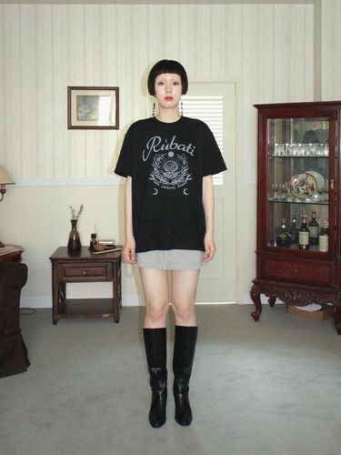 Pearl Oyster Retro Tshirt_BLACK - Rubati - Modalova