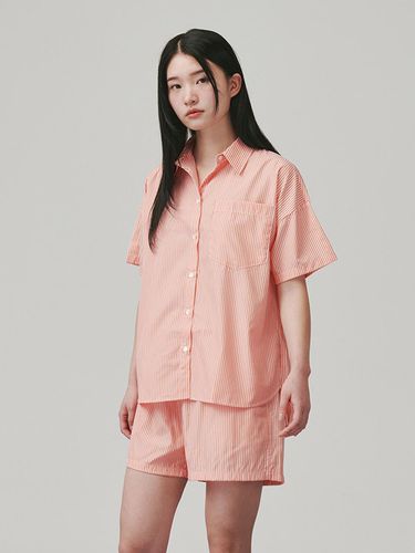 Pure Stripe Shirt & Shorts Set - bodyblue - Modalova