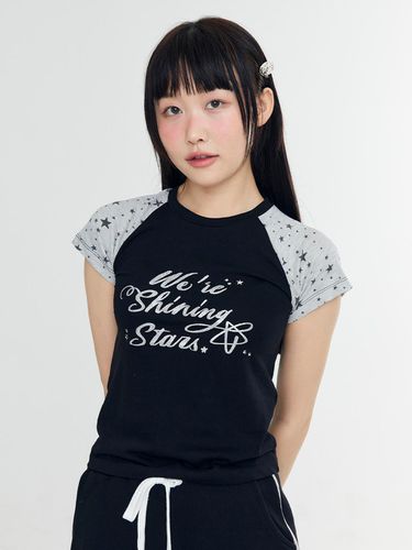 SHINING STAR T-SHIRT- BLACK - ADORE BELLE - Modalova