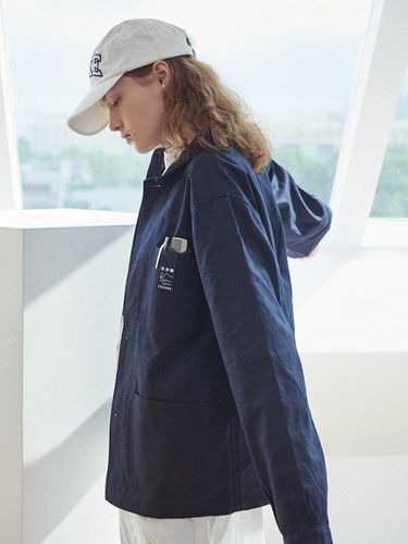 BILLS WORKMAN JACKET blue black - SUSUMU - Modalova