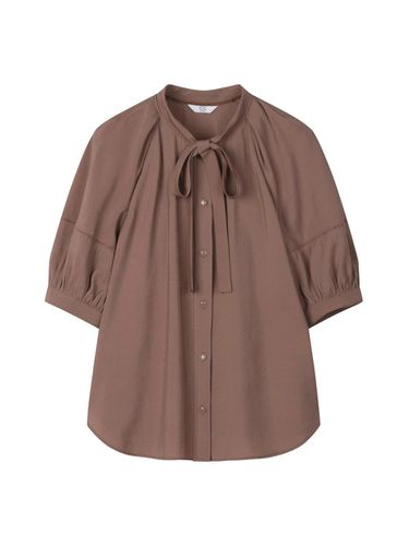 Neck ribbon Volume Slib Blouse BR - CC collect - Modalova