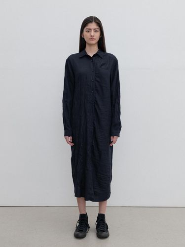 SAANHO SHIRT DRESS navy - SUSUMU - Modalova