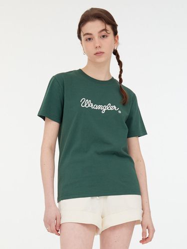 Rope logo slim short-sleeved shirt - Wrangler - Modalova