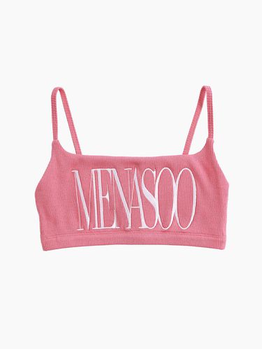 MNS LOGO TOP PINK - MENASOO - Modalova