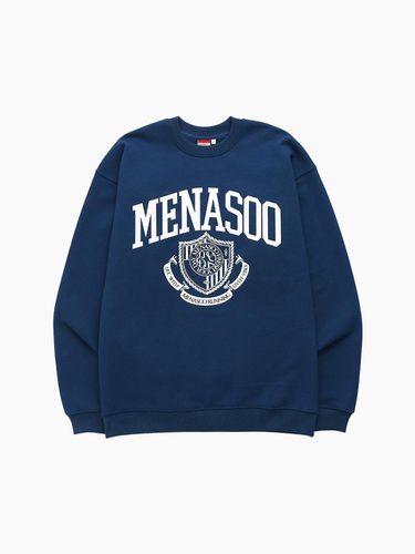 UNISEX CLASSIC EMBLEM SWEATSHIRT_NAVY - MENASOO - Modalova