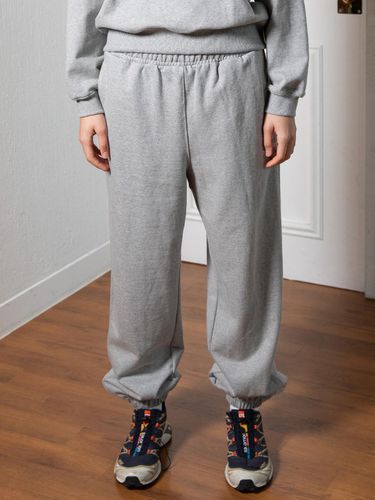 MNS COTTON JOGGER PANT_GRAY - MENASOO - Modalova