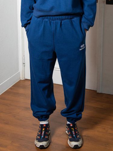 MNS COTTON JOGGER PANT_NAVY - MENASOO - Modalova