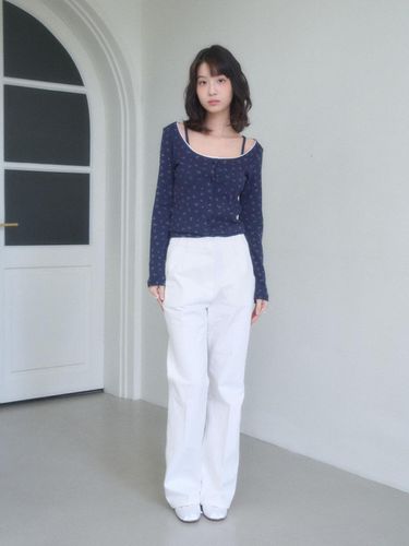 STANDARD COTTON PANTS-white - AWIT - Modalova