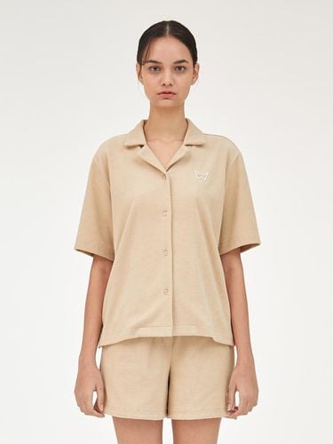 Terry Short-Sleeved Shirt Beige - Wrangler - Modalova