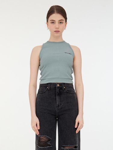 Carvel logo cropped ribbed sleeveless - Wrangler - Modalova