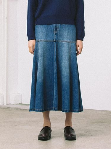 Denim flare long skirt - Wrangler - Modalova