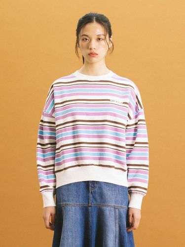 Multi-stripe napping sweatshirt - Wrangler - Modalova