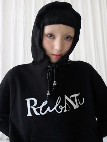 Lettering Logo HOODIE (BLACK) - Rubati - Modalova