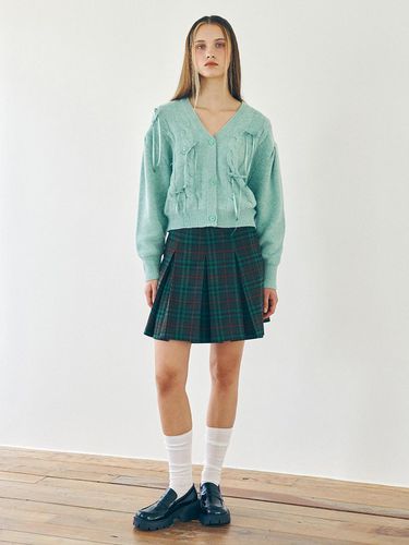 CHRISTINE Pleats Mini Skirt_02 - Lang&Lu - Modalova