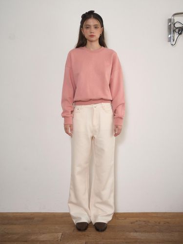 WOOL STRIPE PANTS-white - AWIT - Modalova