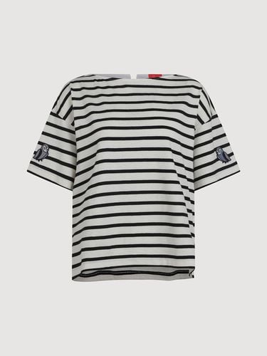 Jolybebe Chouette Stripe Half Sleeve T-Shirt - LUCKY CHOUETTE - Modalova