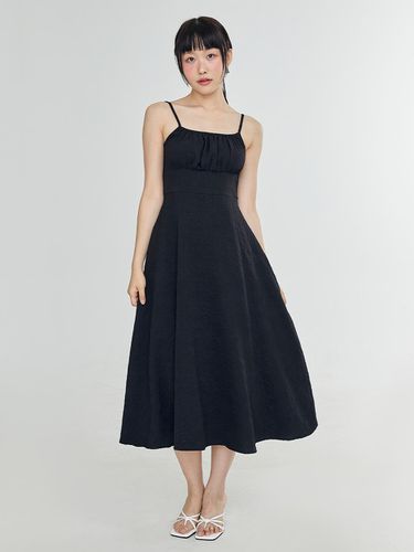 FLOWER LONG DRESS - BLACK - ADORE BELLE - Modalova