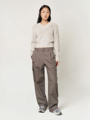 Cotton Cargo Pants Charcoal - PLAC - Modalova