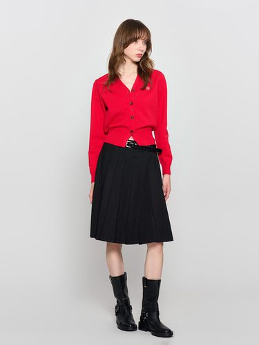 GNRL Essential Cardigan [RED] / WBD3L04503 - GENERAL IDEA - Modalova