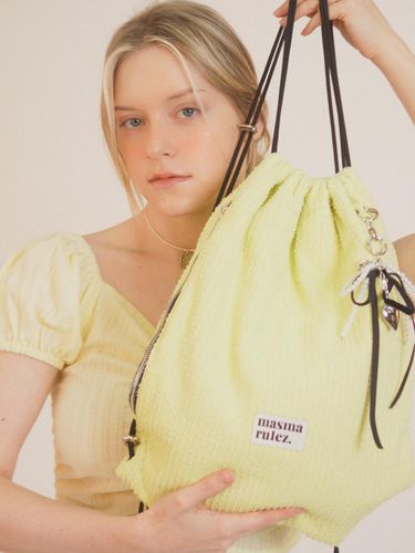 Gymsack string bag _Tear yellow - Masmarulez - Modalova