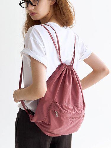 Shine String Backpack (MutedPink) - vey - Modalova