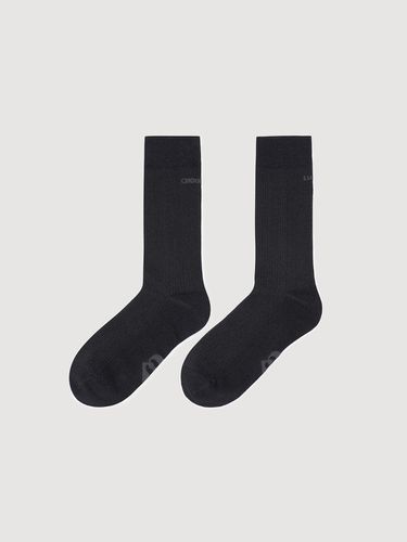 Lettering Silket Metal Socks_LXLAW24100BKX - LUCKY CHOUETTE - Modalova