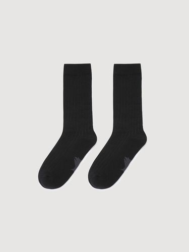 Basic Corrugated Socks_LXLAW24140BKX - LUCKY CHOUETTE - Modalova